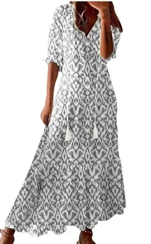 Dianna™ – Boho Kleid mit Bauchbedeckung