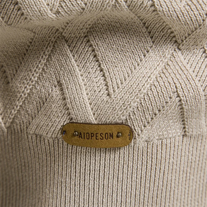 Viva Mode | Herrenpullover mit Karomuster