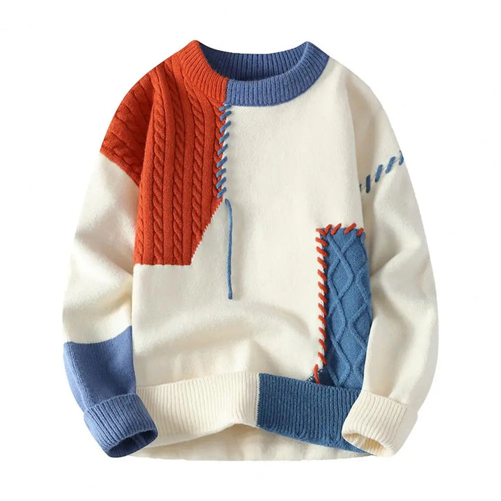 Viva Mode Amor™ | Patchwork Harmonie Pullover