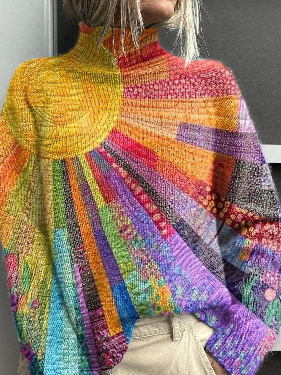 Anastasia™ | Lebendiger Strickrollkragen