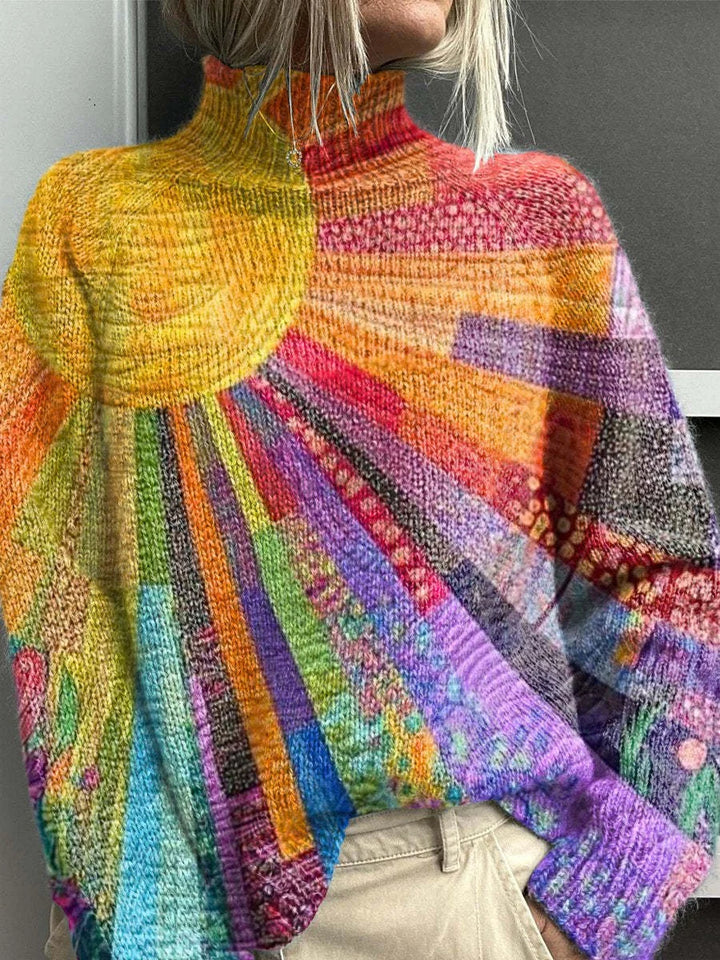 Anastasia™ | Lebendiger Strickrollkragen