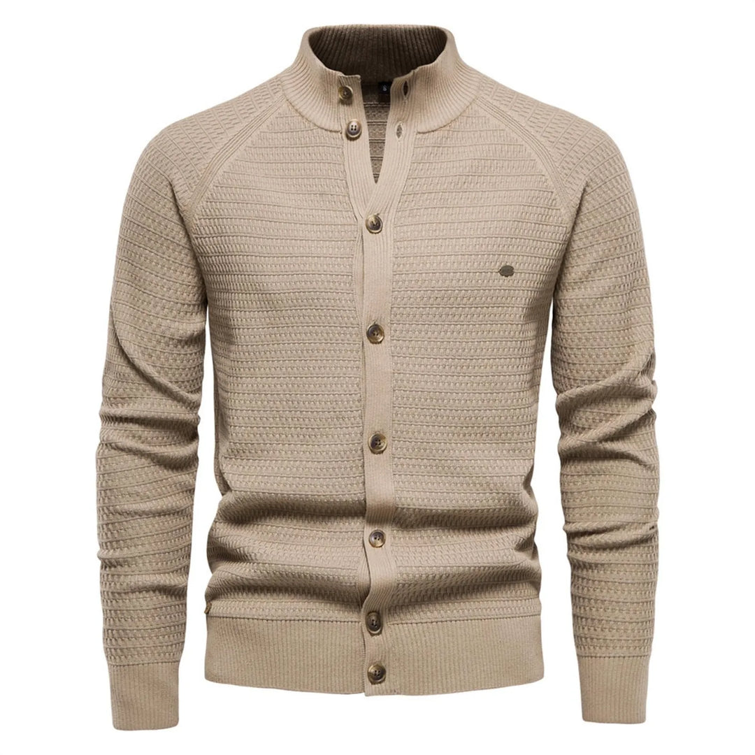 Viva Mode | Herren Exklusiver Baumwoll-Cardigan