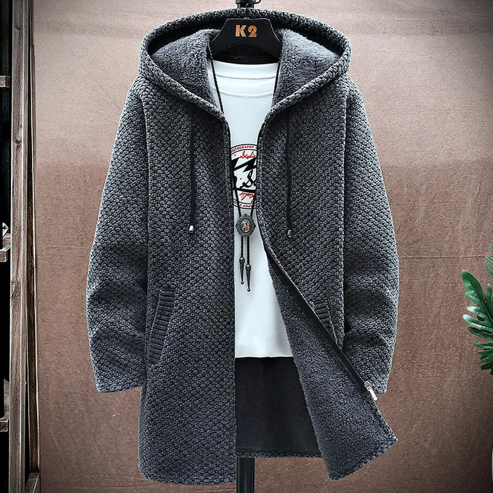 Klaus™ – Strick-Kapuzenpullover