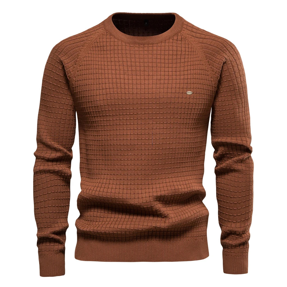 Viva Mode | Herren-Pullover mit Rautenmuster
