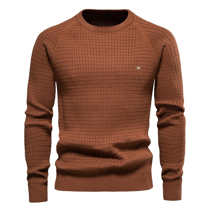 Viva Mode | Herren-Pullover mit Rautenmuster