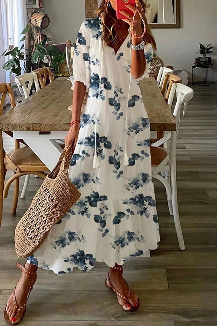 Dianna™ – Boho Kleid mit Bauchbedeckung