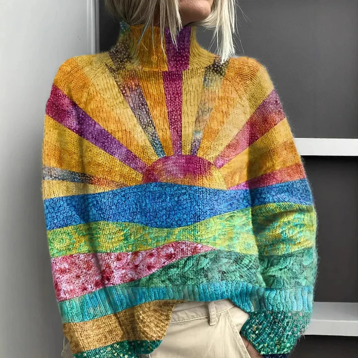 Anastasia™ | Lebendiger Strickrollkragen
