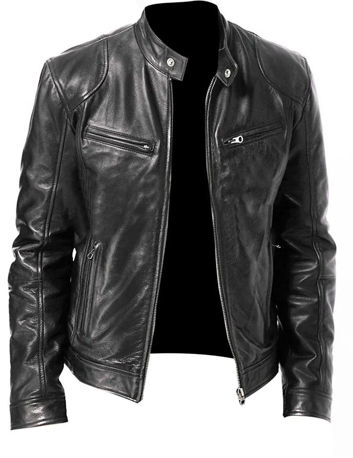 Amelia® | Lässige Lederjacke