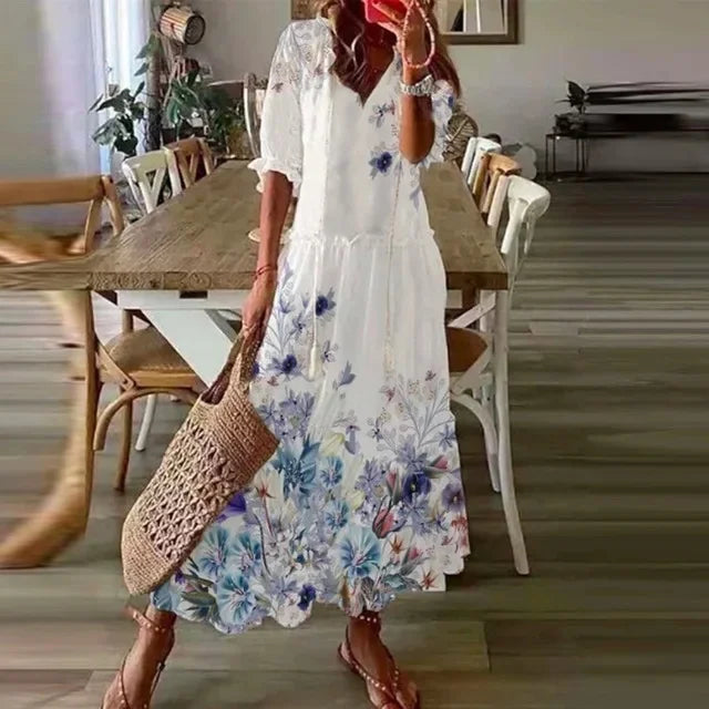 Dianna™ – Boho Kleid mit Bauchbedeckung