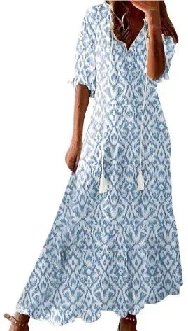 Dianna™ – Boho Kleid mit Bauchbedeckung