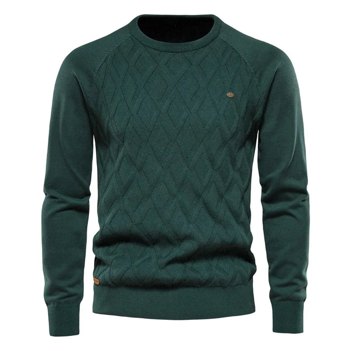 Viva Mode | Herrenpullover mit Karomuster