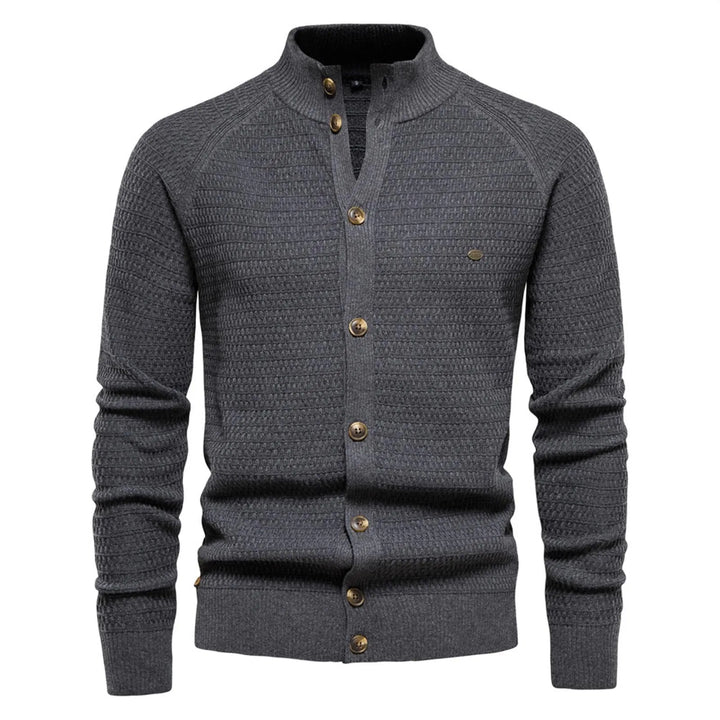 Viva Mode | Herren Exklusiver Baumwoll-Cardigan