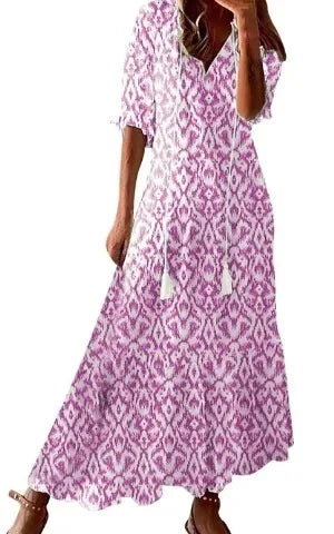Dianna™ – Boho Kleid mit Bauchbedeckung