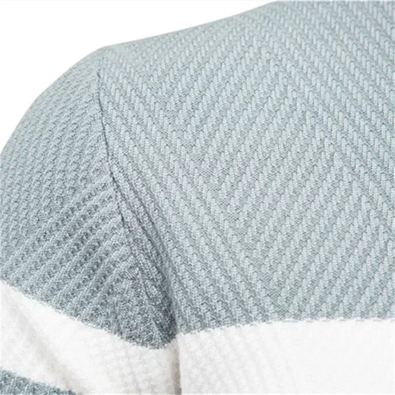 Viva Mode | Herrenpullover mit Fischgrätenmuster