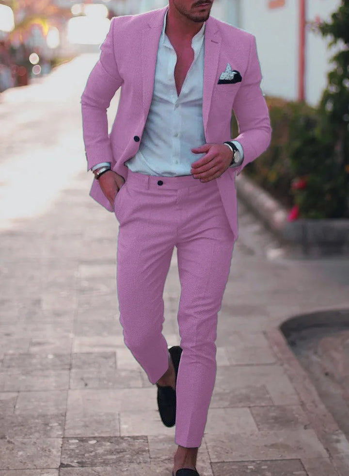Alonso™ – Eleganter Herrenanzug (Sakko + Hose)