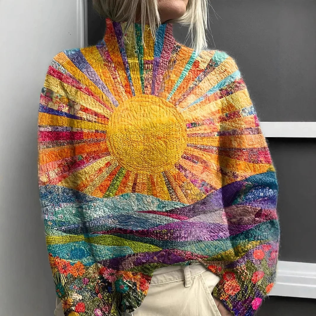 Anastasia™ | Lebendiger Strickrollkragen