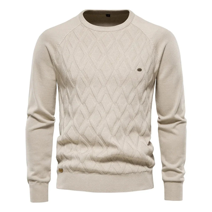 Viva Mode | Herrenpullover mit Karomuster