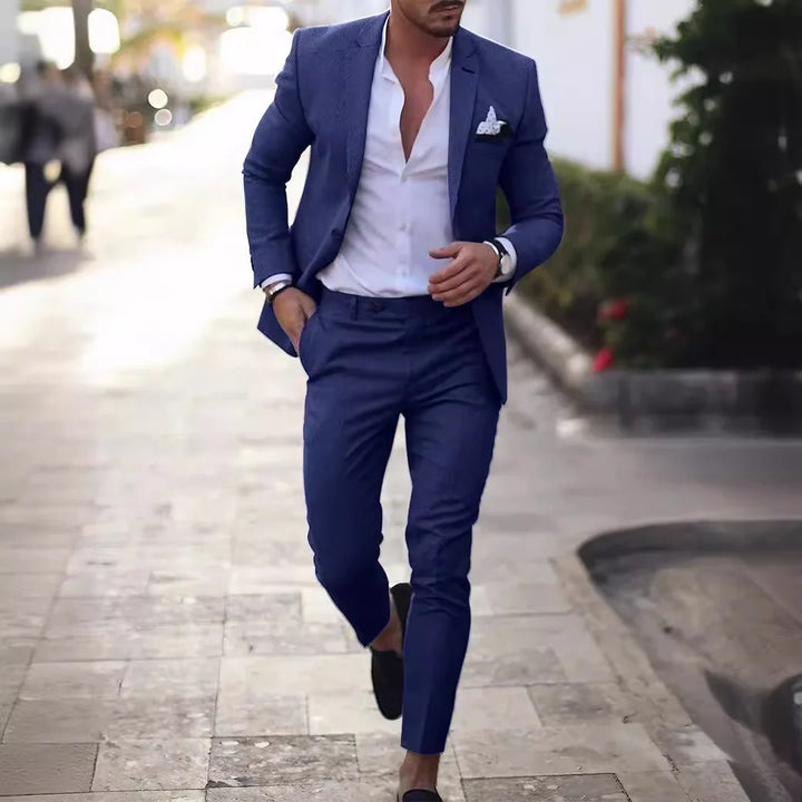 Alonso™ – Eleganter Herrenanzug (Sakko + Hose)
