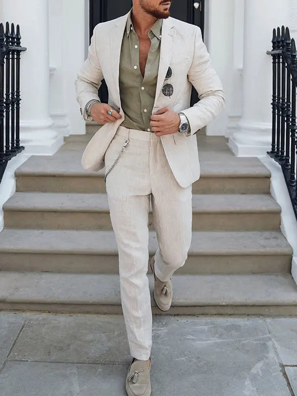 Alonso™ – Eleganter Herrenanzug (Sakko + Hose)