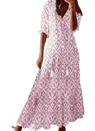 Dianna™ – Boho Kleid mit Bauchbedeckung