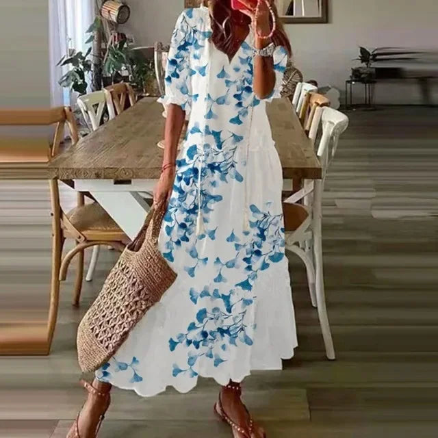 Dianna™ – Boho Kleid mit Bauchbedeckung