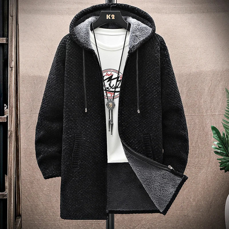 Klaus™ – Strick-Kapuzenpullover