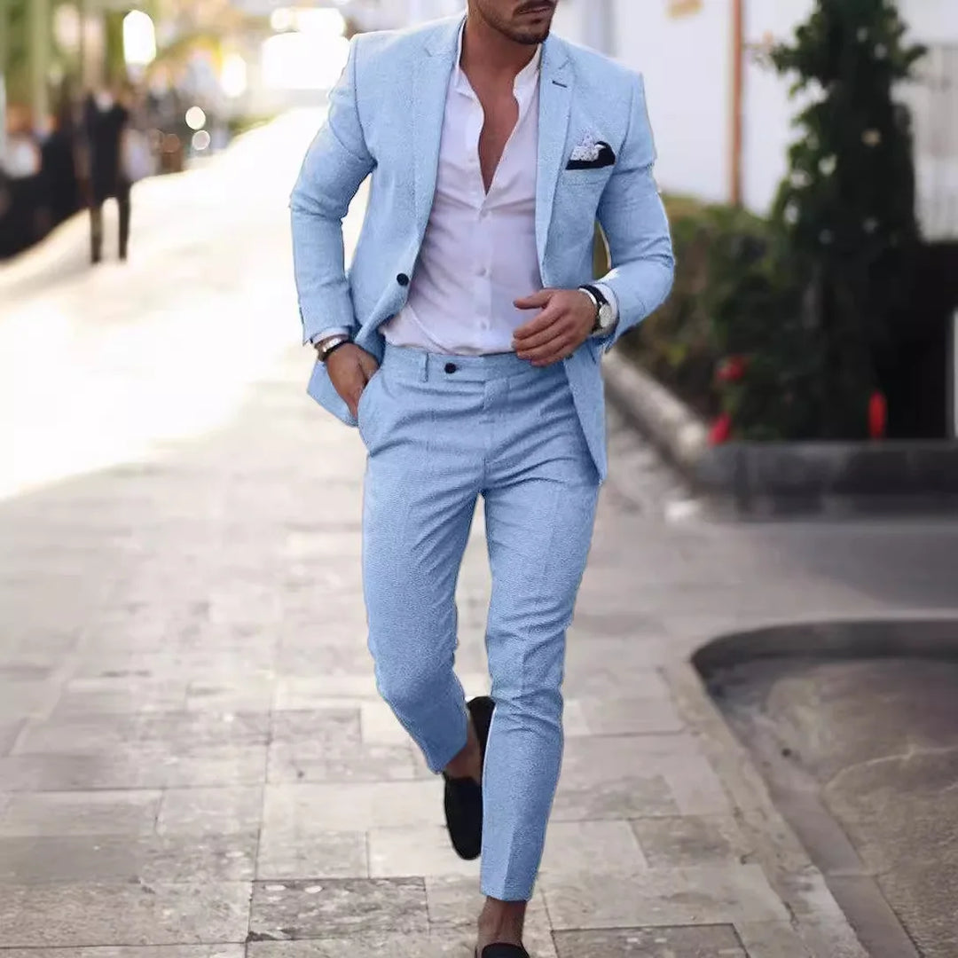 Alonso™ – Eleganter Herrenanzug (Sakko + Hose)