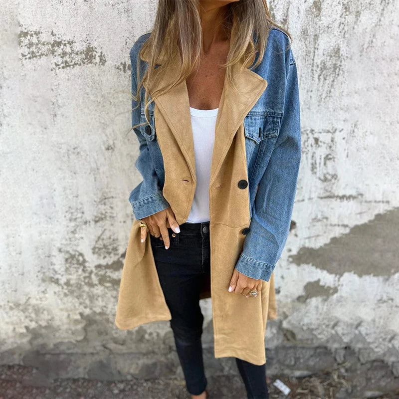 Astrid™ | Damen-Jeansmantel