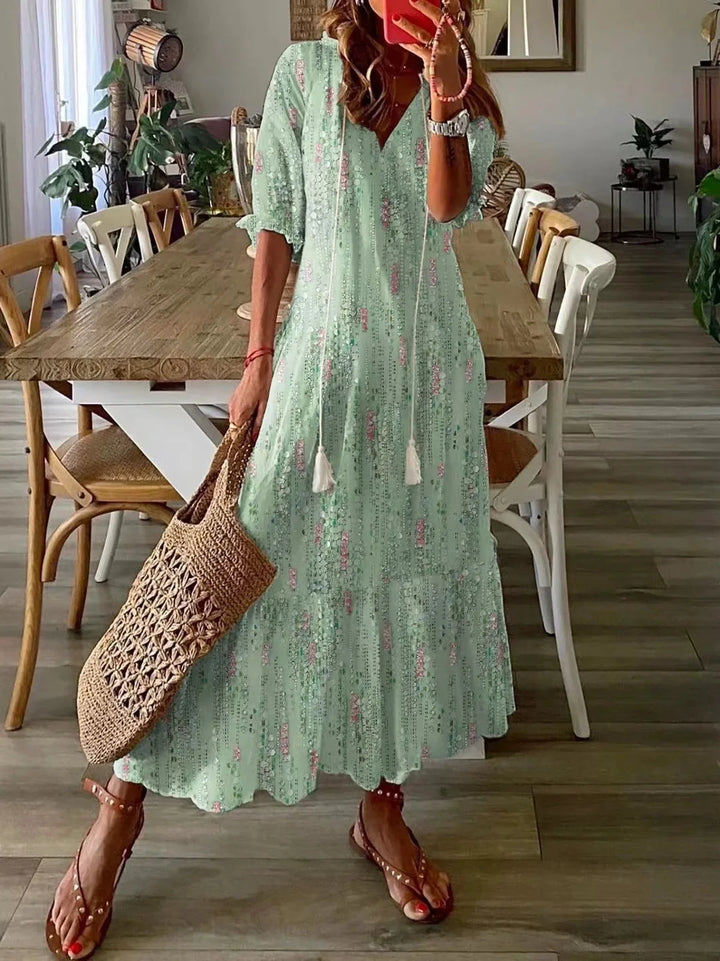 Dianna™ – Boho Kleid mit Bauchbedeckung
