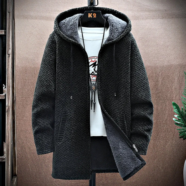 Klaus™ – Strick-Kapuzenpullover