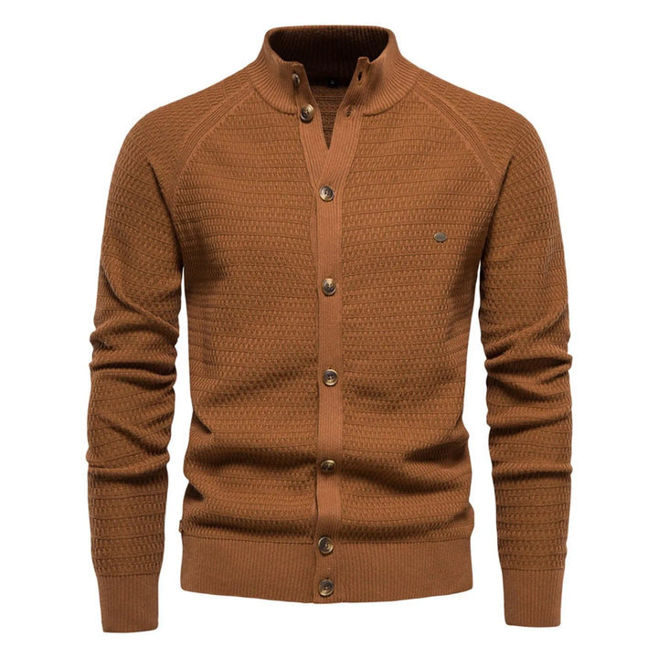 Viva Mode | Herren Exklusiver Baumwoll-Cardigan