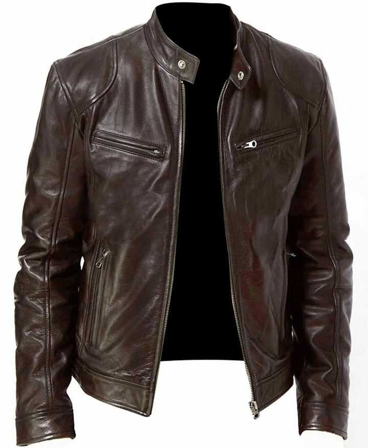 Amelia® | Lässige Lederjacke