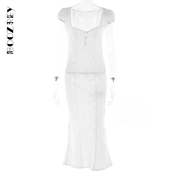 Elara™ | Vintage Besticktes Kleid