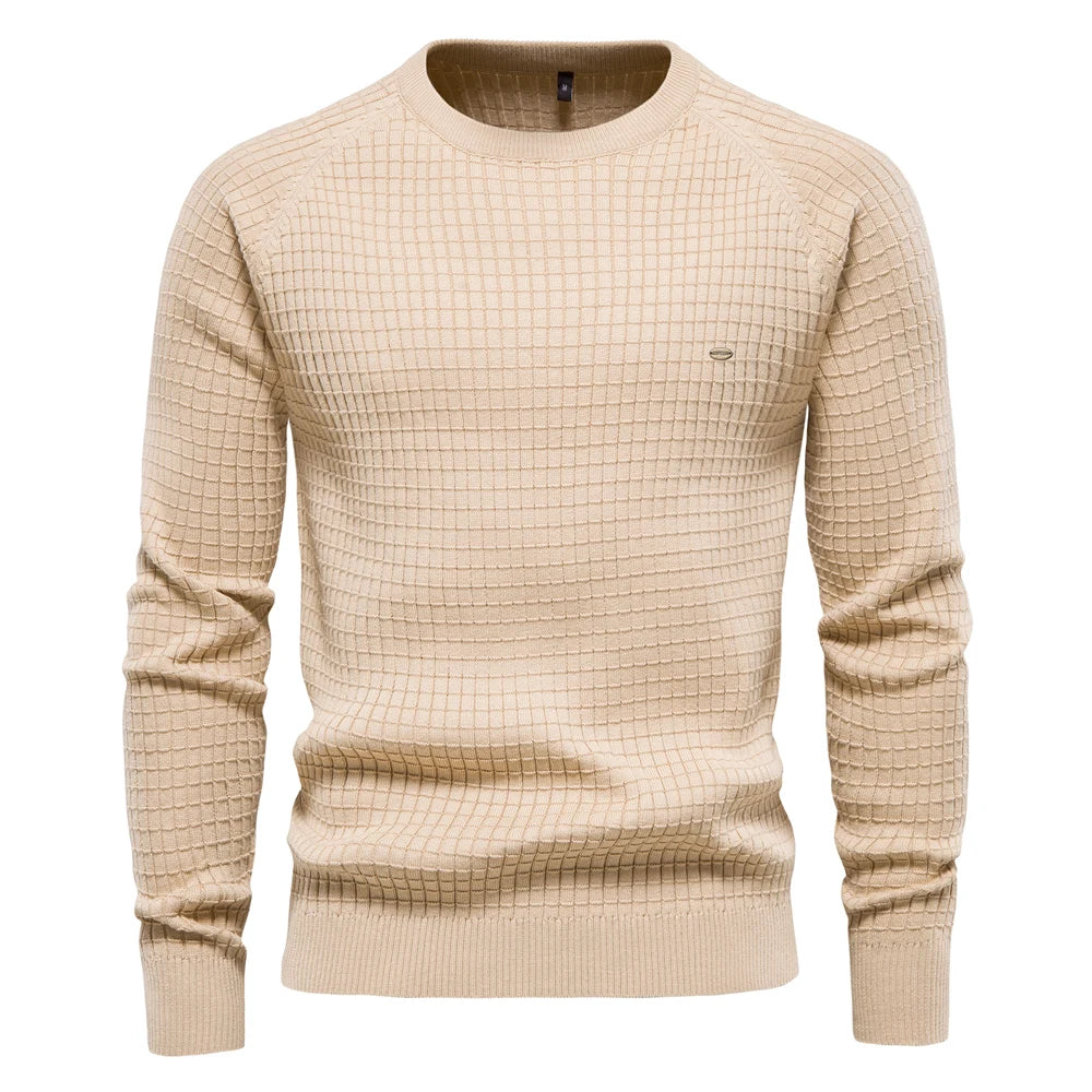 Viva Mode | Herren-Pullover mit Rautenmuster