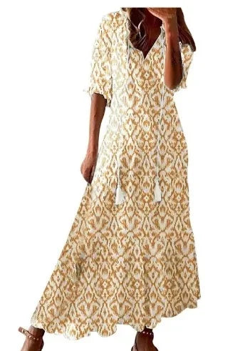 Dianna™ – Boho Kleid mit Bauchbedeckung