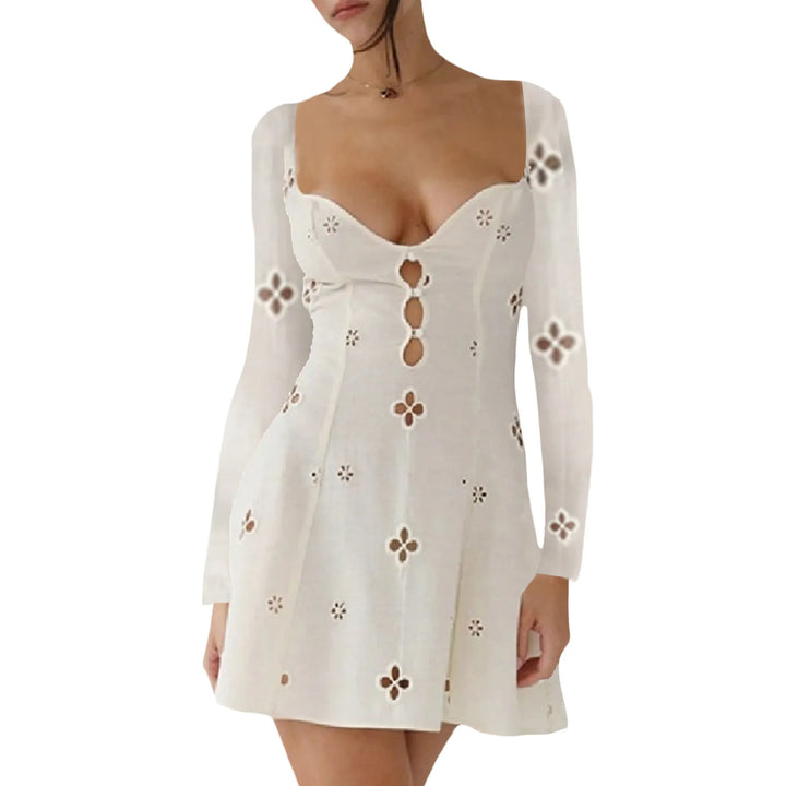 Elara™ | Vintage Besticktes Kleid